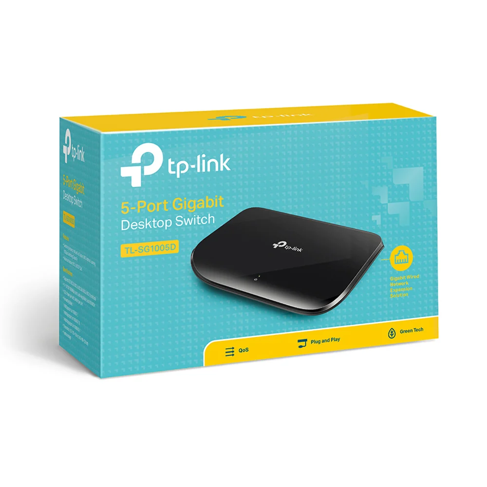 TP-LINK ROUTER 5-PORT GIGABIT TL-SG1005D
