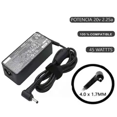 CARGADOR LE_20V 2.25 P. FINA 45 WATTS 4.0*1.7 (00557)