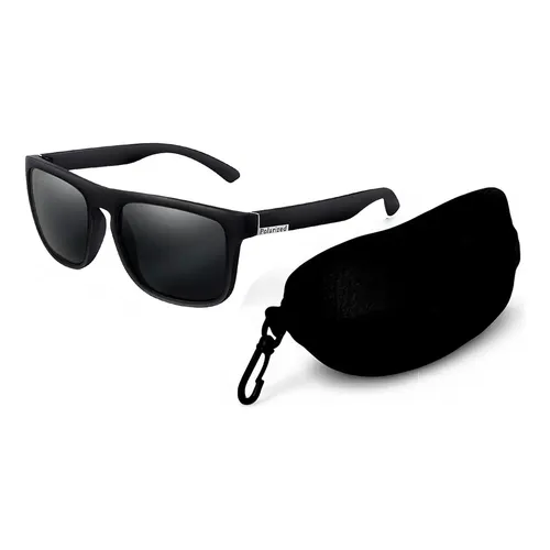 LENTES SOL UV400 POLARIZADAS NEGRO UNISEX