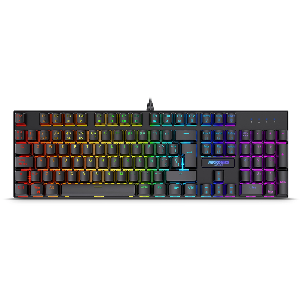 TECLADO MIC GK1003