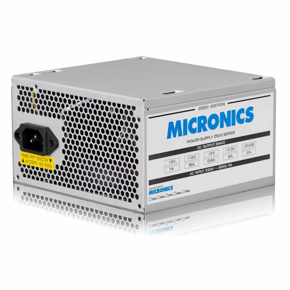 FUENTE DE PODER MICRONISC MICRO ATX 250W