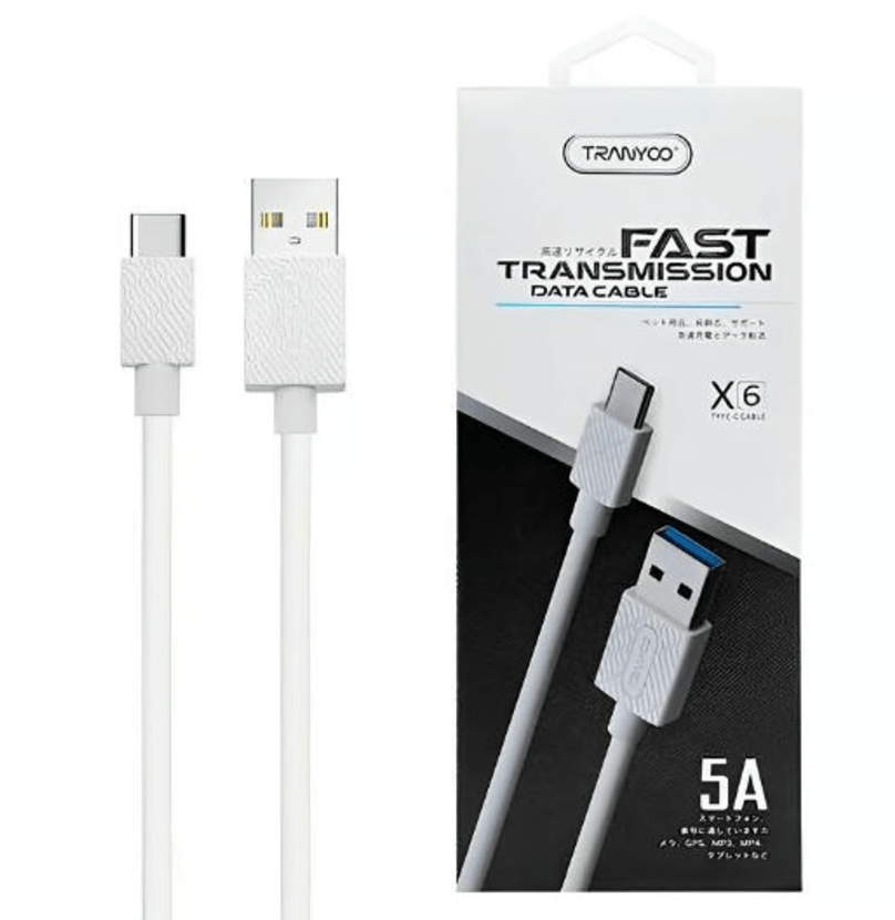 TRANYOO FAST DATA CABLE MODEL X6-C TYPE-C