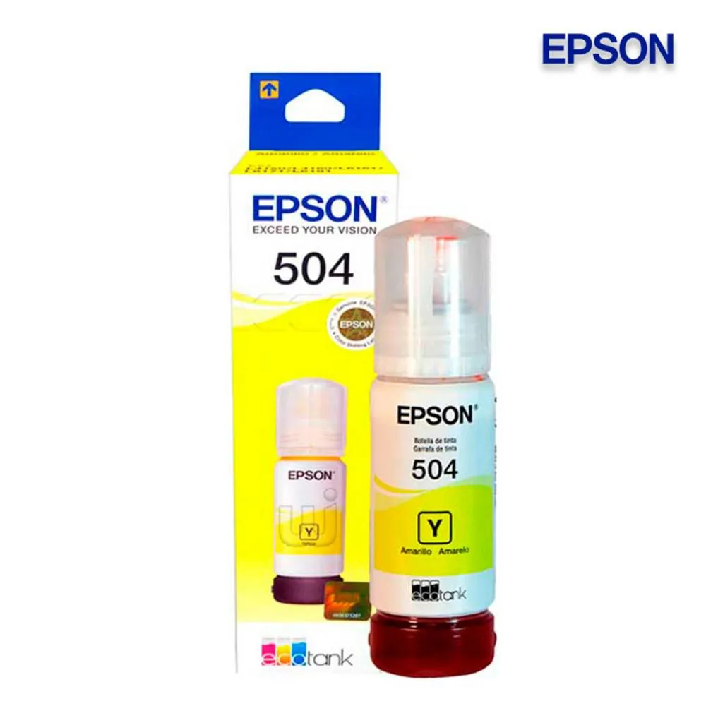 TINTA EPSON 504 AMARILLO