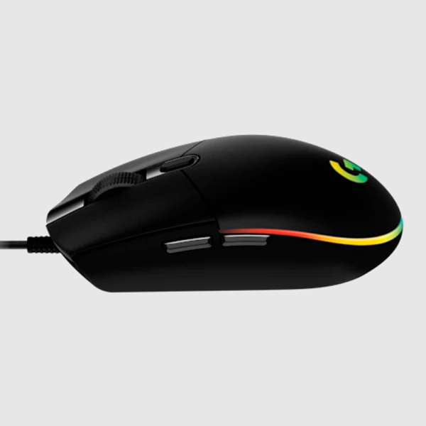 Mouse Gamer Logitech G203 LIGHTSYNC RGB – Negro - Imagen 3