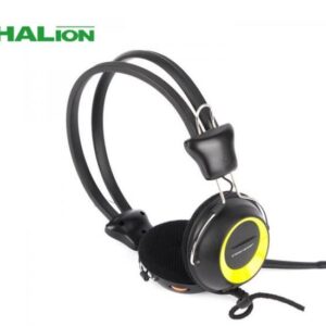 Audífonos Halion T-30 en color amarillo, diseño moderno con sonido claro y cómodo ajuste para uso diario.