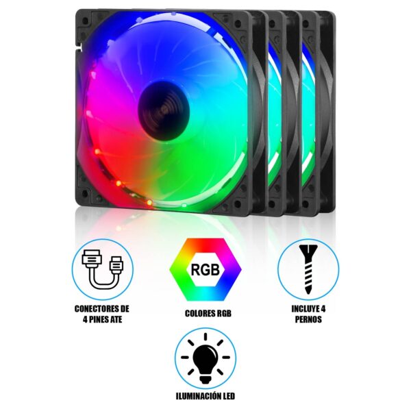 Cooler para Case Airboom Turbine AB-125 | RAINBOW - Imagen 3