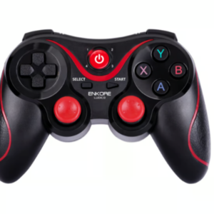Gamepad Enkore Lúdico ENK G500, control ergonómico para juegos.