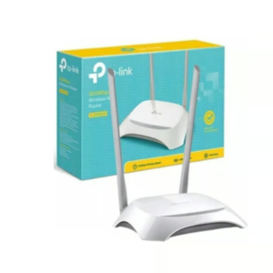 Router inalámbrico TP-Link TL-WR840N, 300Mbps, funciona también como repetidor.