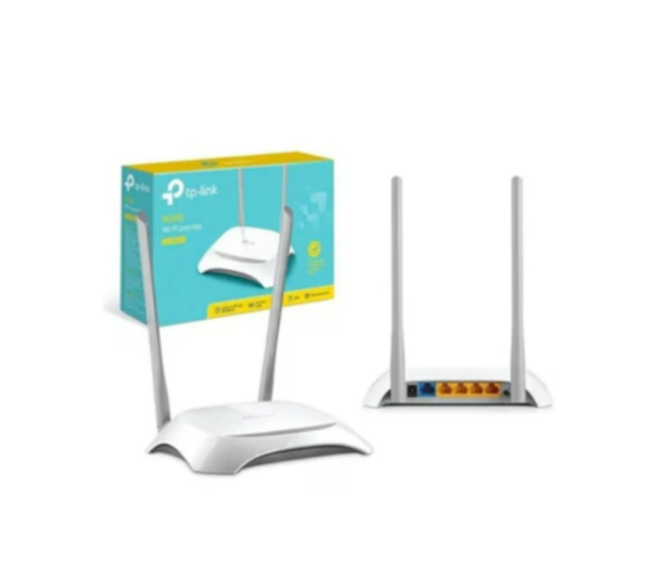 Router inalámbrico TP-Link TL-WR840N, 300Mbps, funciona también como repetidor.