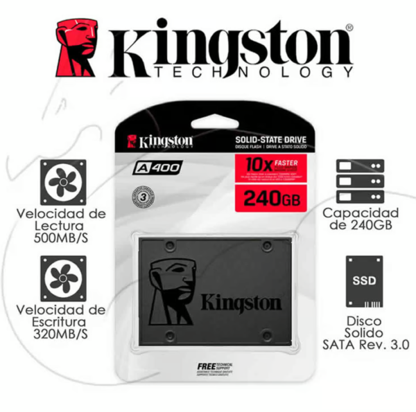 SSD Kingston 240GB A400