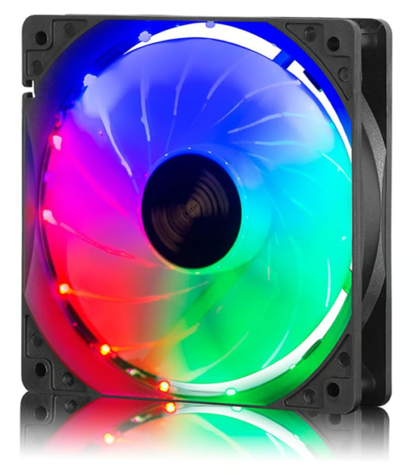 Cooler para case Airboom Turbine AB-125 Rainbow