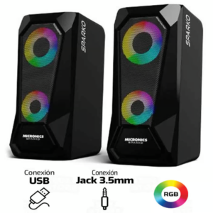 Parlante compacto Micronics Sparko MIC S300, sonido potente en formato portátil.