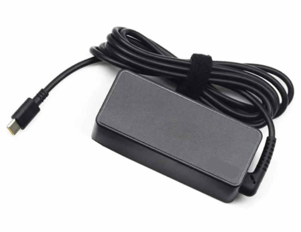 Cargador Lenovo USB Type-C 20V 2.25A 45W para laptops modernas.