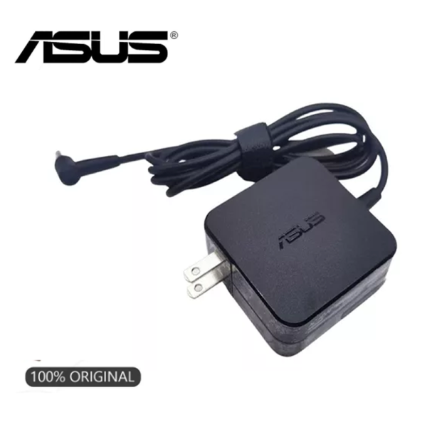 Cargador Asus 65W, 19V, 3.42A, fuente de alimentación original.