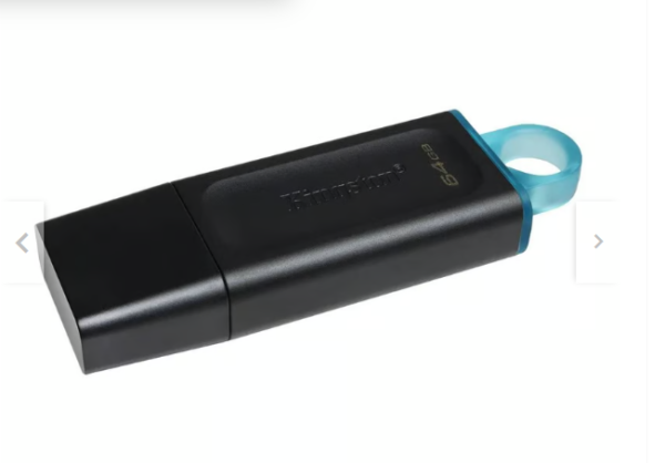 Memoria USB Kingston DataTraveler Exodia 64GB, velocidad de transferencia USB 3.2.