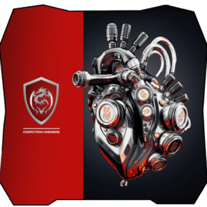 Pad mouse gaming Black Sigma, superficie optimizada para jugadores, control preciso y base antideslizante para estabilidad durante el juego