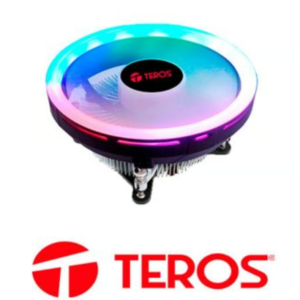 Cooler TEROS TE-8160N compatible con Intel Socket LGA 115X Series, ventilador de enfriamiento para procesadores, eficiente y silencioso