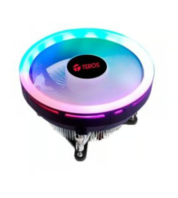 Cooler TEROS TE-8160N compatible con Intel Socket LGA 115X Series, ventilador de enfriamiento para procesadores, eficiente y silencioso