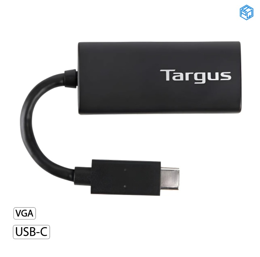 Adaptador USB-C TO VGA Negro Targus - Imagen 2