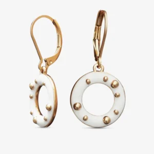 Aretes Unique Amanecer cortos dorados de Yanbal – joyería elegante para mujer