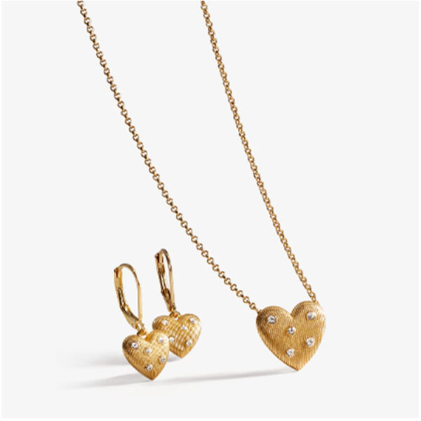 Collar Unique colección Corazone de cristal – joyería Yanbal elegante y romántica para mujer