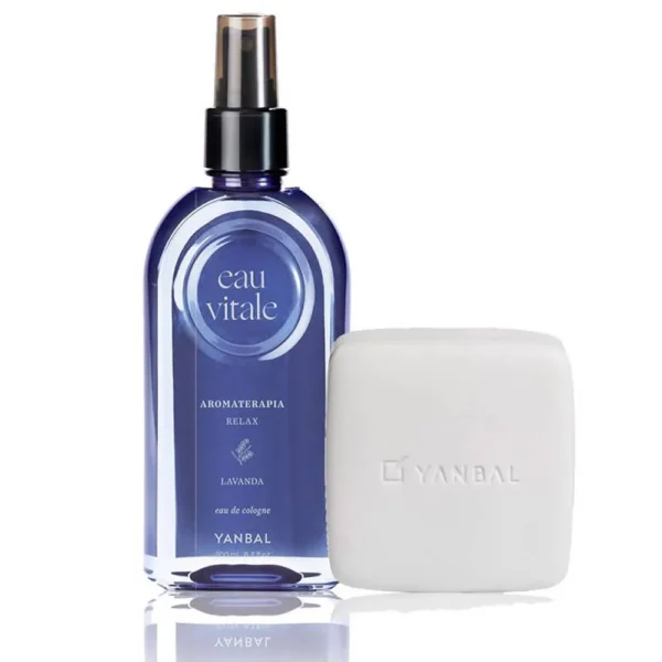 Colonia relajante Eau Vitale Lavanda + jabón en barra – frescura y bienestar con Yanbal