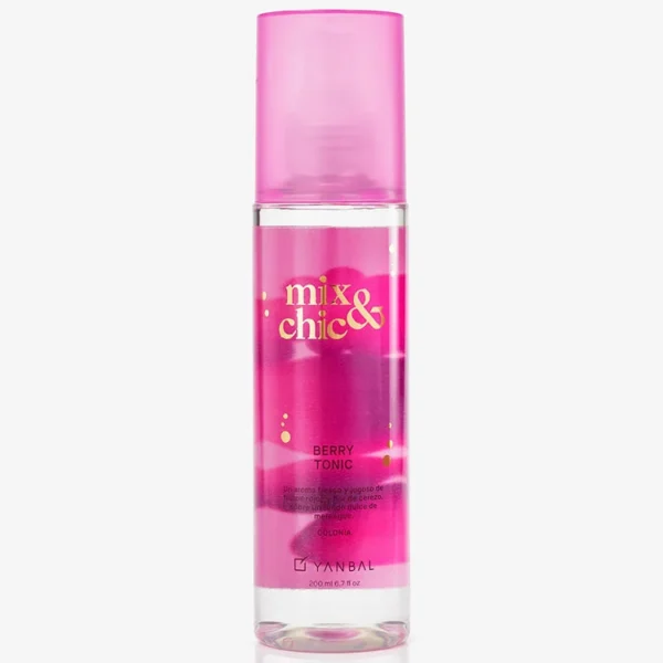 Colonia Yanbal Mix y Chic Berry Tonic 200 ml – aroma frutal moderno y vibrante