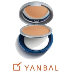 Protector solar compacto Unique Total Block SPF 100 beige claro – máxima protección facial con acabado natural