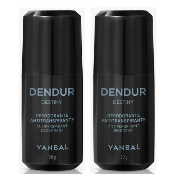 Set 2x1 desodorantes Yanbal Dendur Destiny para hombre – frescura prolongada y protección diaria