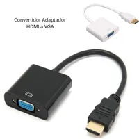 Cable adaptador HDMI macho a VGA hembra 1080p – conexión de video de alta definición para monitores y proyectores