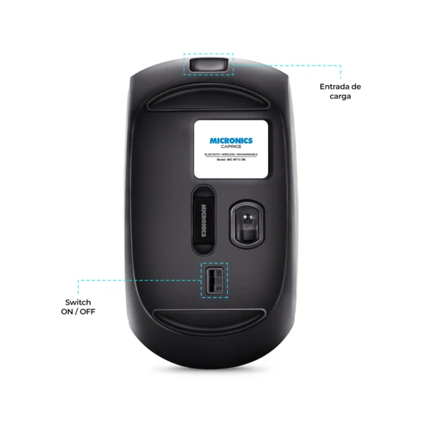 Mouse Micronics Caprice MIC M713-3m Red - Imagen 5