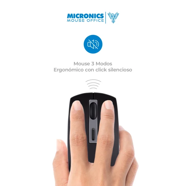 Mouse Micronics Caprice MIC M713-3m Red - Imagen 3