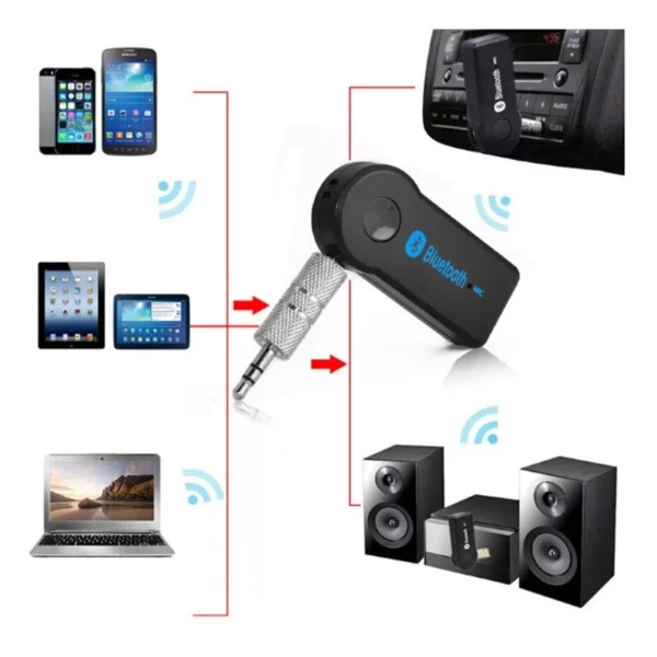 Receptor de Música Inalámbrico para Coche (Manos Libres) - Imagen 2
