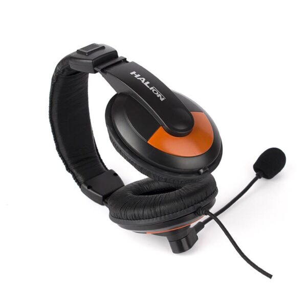 Audífono Y Micrófono para PC HALION HA-305 Naranja