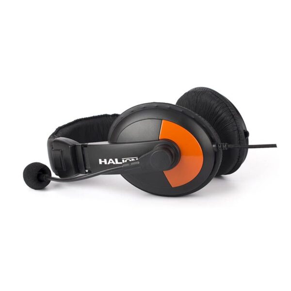 Audífono Y Micrófono para PC HALION HA-305 Naranja - Imagen 2
