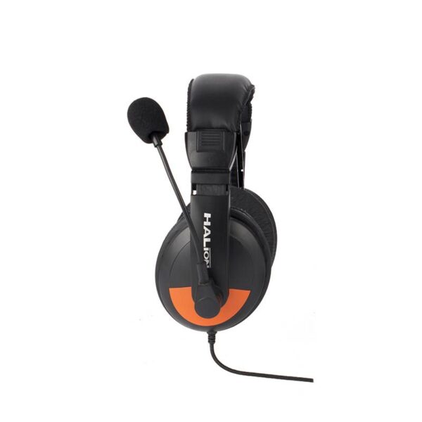 Audífono Y Micrófono para PC HALION HA-305 Naranja - Imagen 4