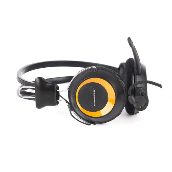 Audífonos HALION T-3 con micrófono para PC Naranja - Imagen 3