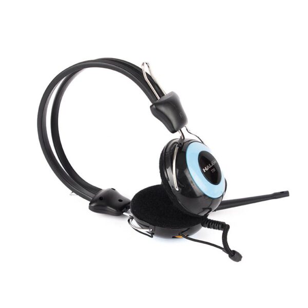 Audífonos HALION T-3 con micrófono para PC Azul
