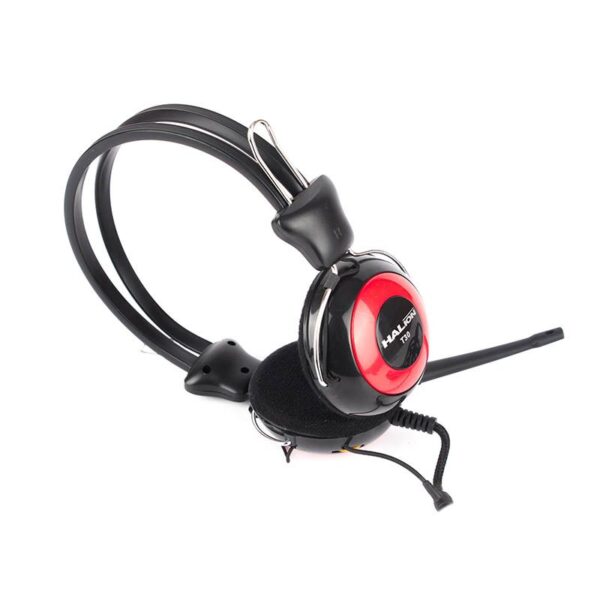 Audífonos HALION T-3 con micrófono para PC Rojo