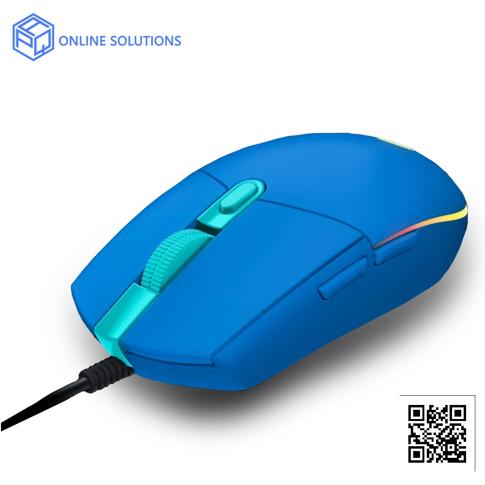 Mouse Logitech G203 Ligthsync Optical RGB Blue - Imagen 6