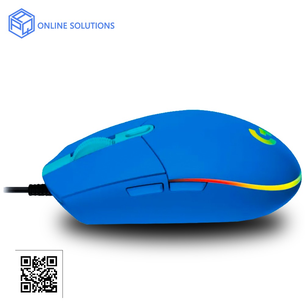 Mouse Logitech G203 Ligthsync Optical RGB Blue - Imagen 4