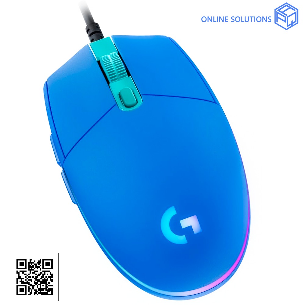 Mouse Logitech G203 Ligthsync Optical RGB Blue - Imagen 5