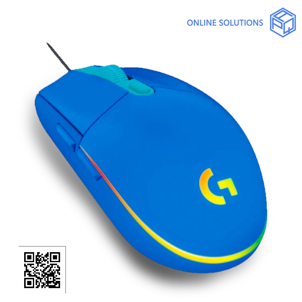 Mouse Logitech G203 Ligthsync Optical RGB Blue - Imagen 2