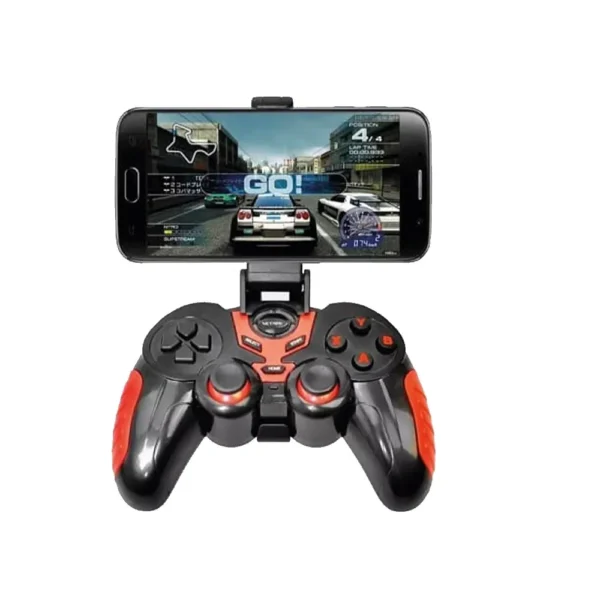 GAMEPAD HALION HA-7024 ROJO