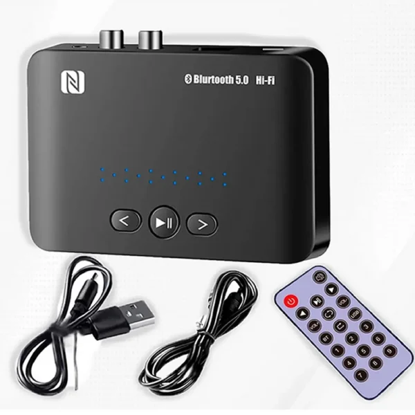 Receptor Bluetooth 5. DE 15MM NFC con Control Negro - Imagen 2