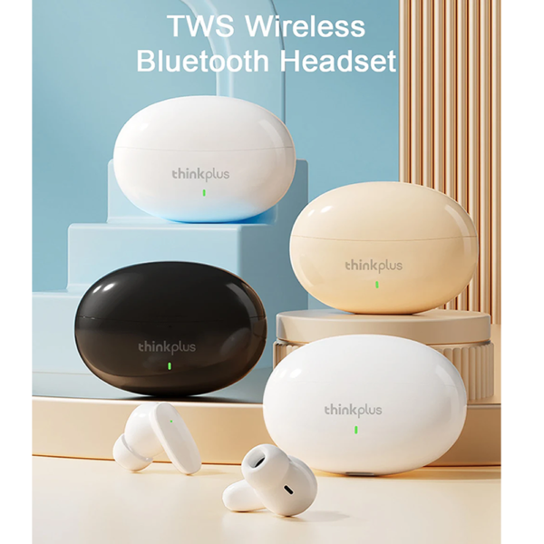 AURICULARES INALÁMBRICOS BLUETOOTH THINKPLUS 2025 NEGRO - Imagen 2