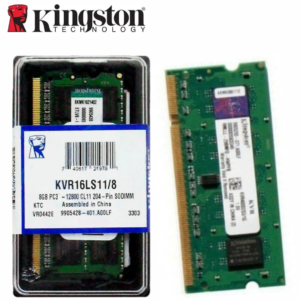 Memoria RAM Kingston 8GB DDR3 PC3 para laptop