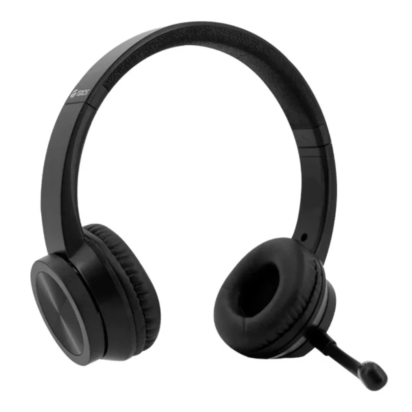 Audifonos TEROS TE-8037N HEADSET USB Negro - Imagen 4