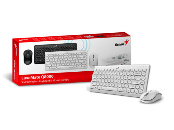 Combo Teclado + Mouse Genius Q8000 TKL | Wireless - Imagen 3