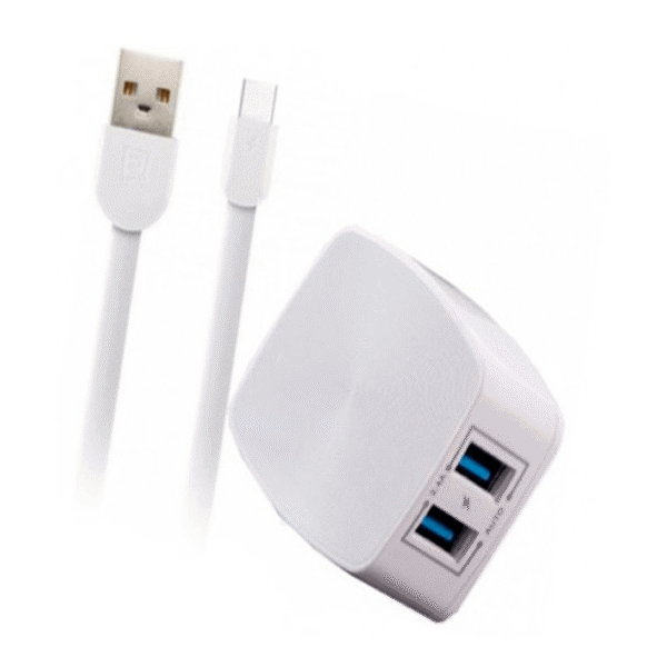 RP-U215 Charger & Data Cable – USB Blanco - Imagen 2